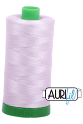 Aurifil Mako 40wt 2-ply Cotton 1000 m 1094 yd. spool - 2564 Pale Lilac